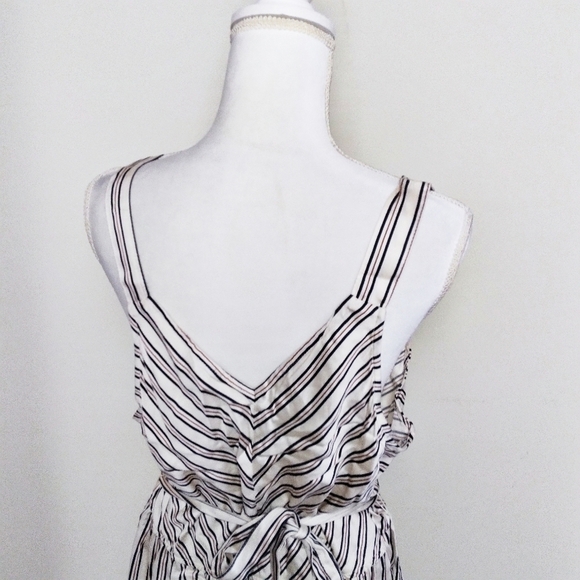 A New Day Striped Sleeveless Midi Tank Dress - Picture 3 of 9
